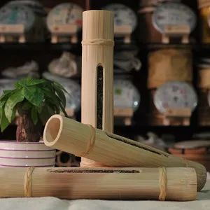 Bamboo tube tea packaging