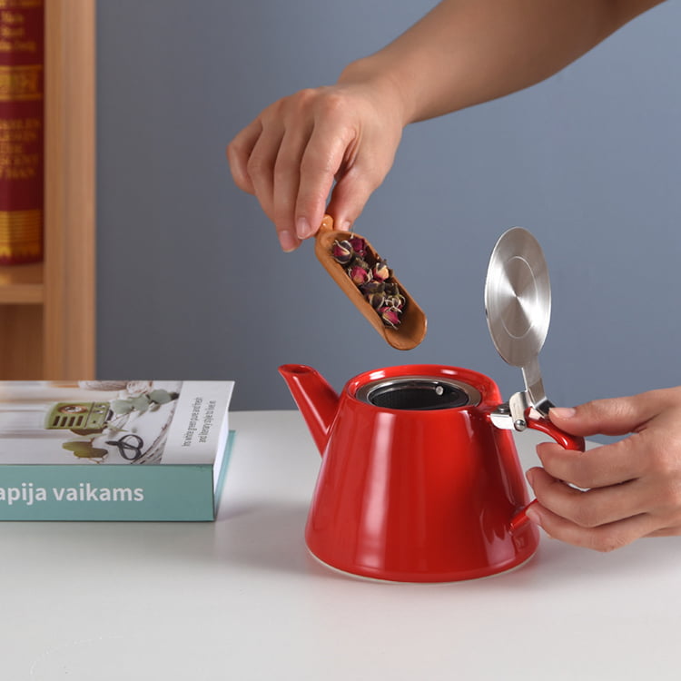 OEM China Tea Pot – Enamel Coffee Pot CTP-01– Jiayi detail pictures